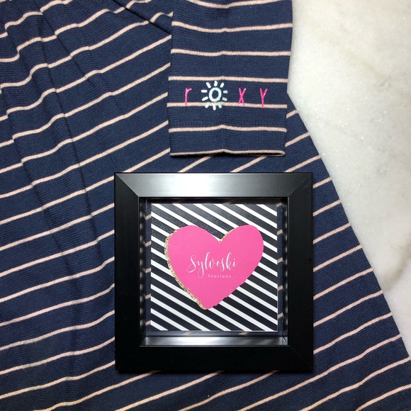 🆕Roxy Girls' Ocean Road Long Sleeve Knit Dress - Picture 4 of 5